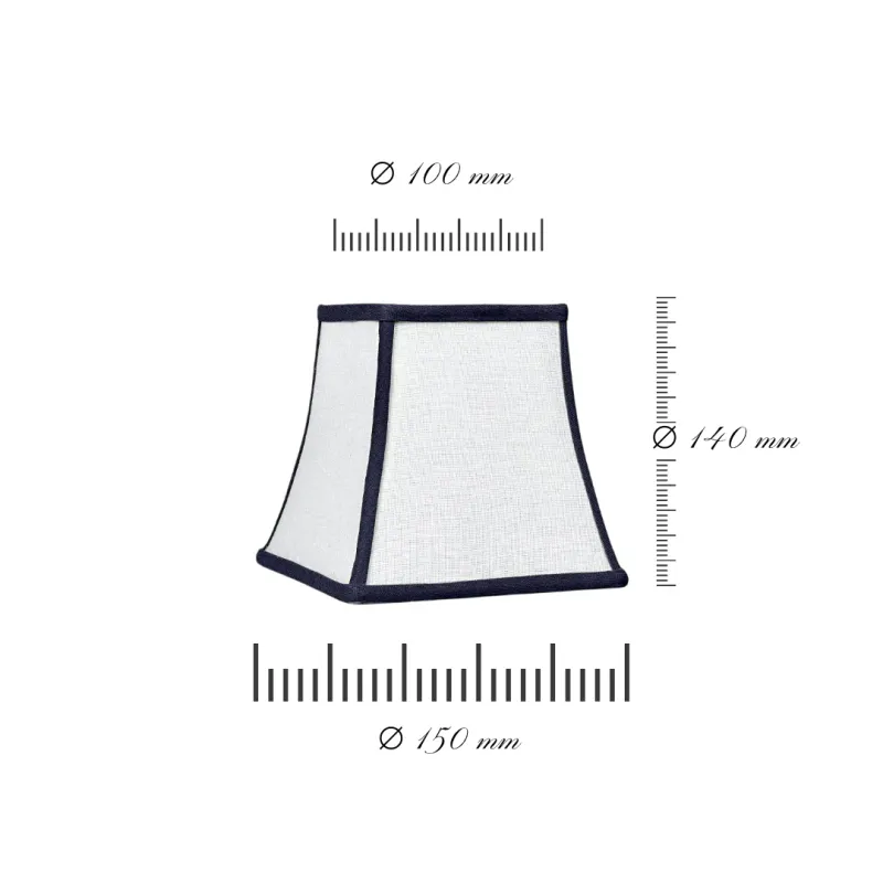 Von Norten Lampeskjerm Blue & white 