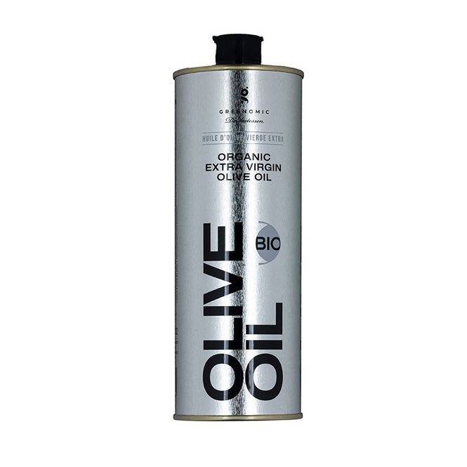 Hovedbilde Olive oil in a tin Organic 500ml Silver