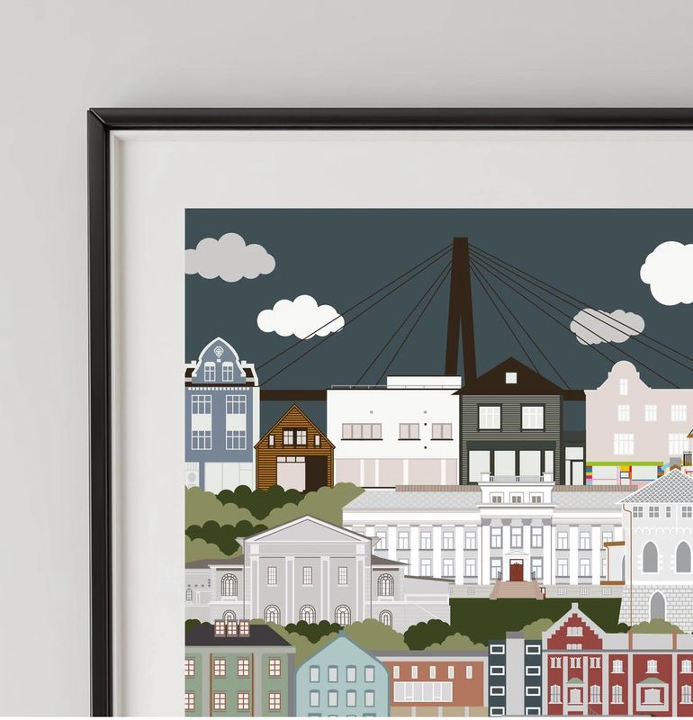 Siljes Design Jubileumsplakat A4