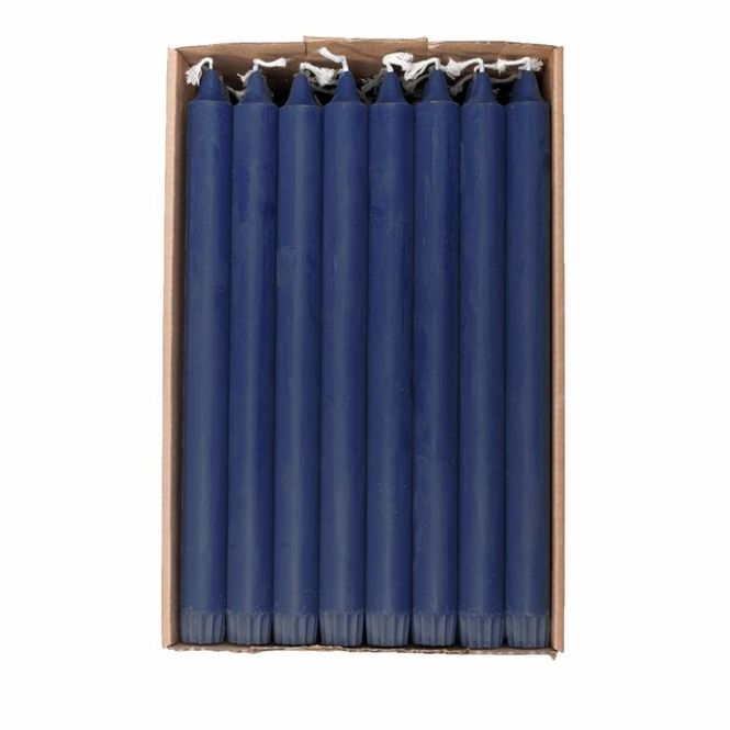 Hovedbilde Kronelys 5pk 18cm Mørk blå