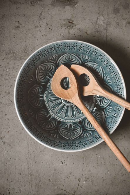 Hovedbilde Valborg salatbolle 26cm Blå