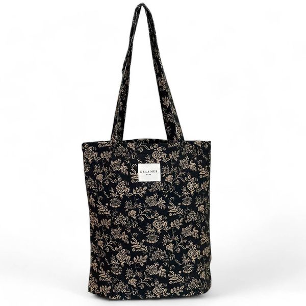 Bilde av De La Mur Bum bag Small Sort mønstret