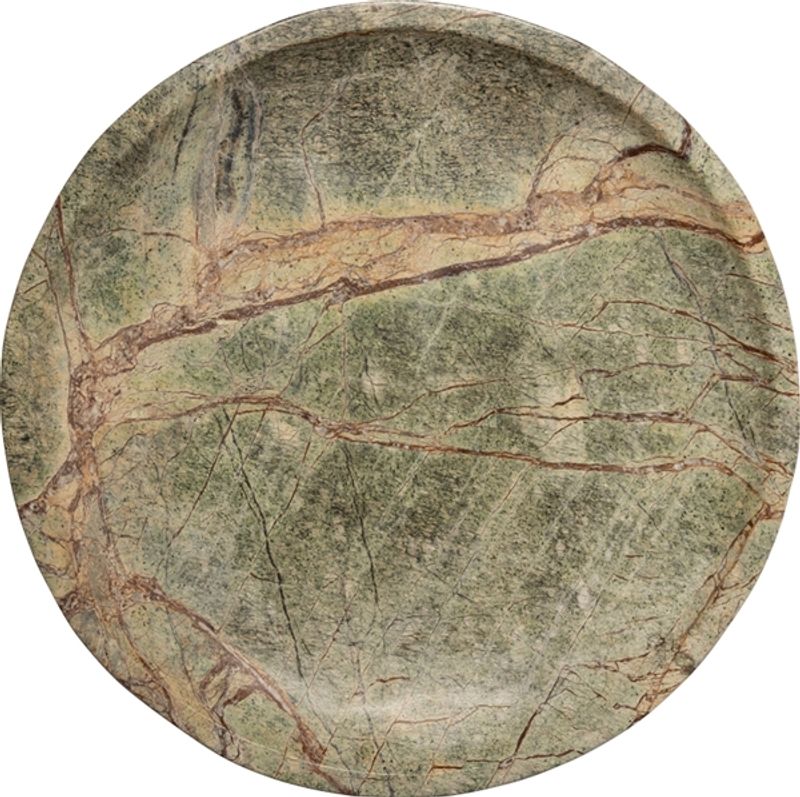 Marmorfat fat rundt med ben