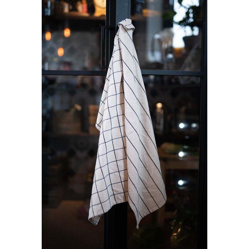 Axel kjøkkenhåndkle SVART 50*70